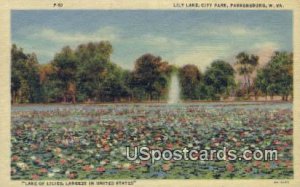 Lily Lake, City Park - Parkersburg, West Virginia