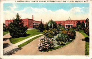 PC Roosevelt Hall, Main Building Nazareth Convent and Academy Nazareth Michigan