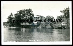 h3960 - MOUNTAIRY LAKE Ont 1930s Thunder Bay. House. Real Photo Postcard