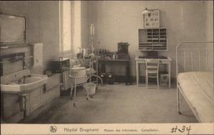 Bruxelles Hopital Hospital Brugmann c1915 Postcard #2 Masion Des Infirmieres