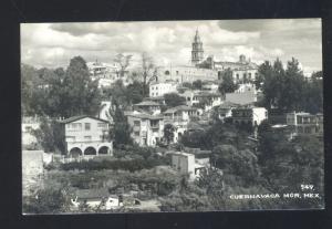 RPPC CUERNAVACA MOR. MEXICO BIRDSEYE VIEW VINTAGE REAL PHOTO POSTCARD