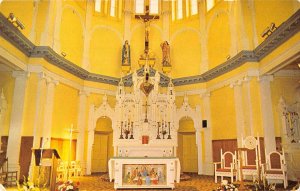 US5060 Canada Franklin Quebec The Interior of St-Antoine Abbe's Church