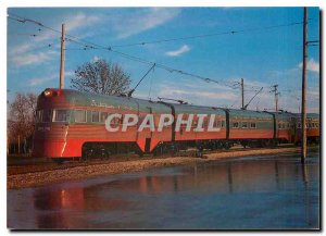 Modern Postcard Illinois Railway Museum Chicago North Shore and Milwaukee Rai...