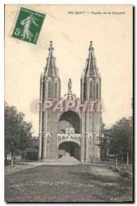 Postcard Old Arliquet Facade of the Chapel