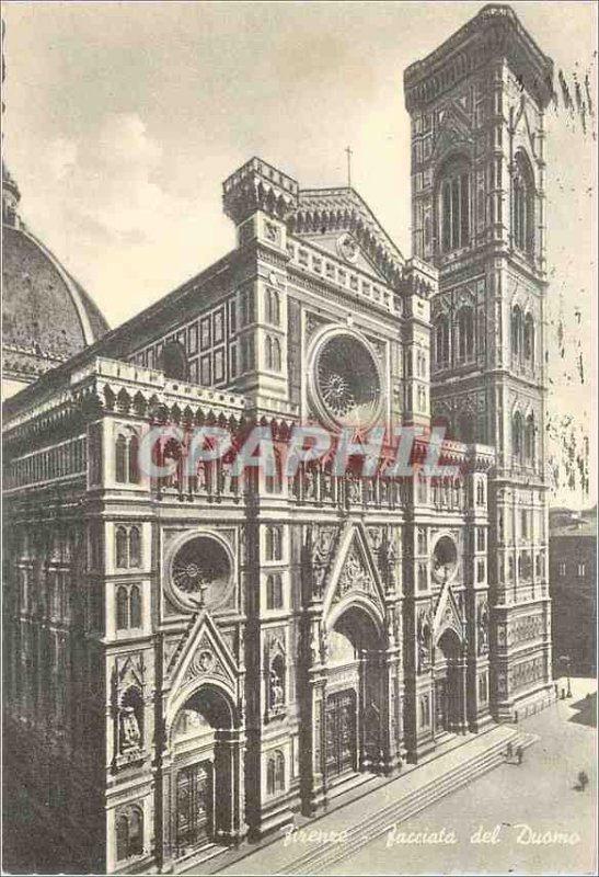 Postcard Modern Firenze Facciata del Duomo