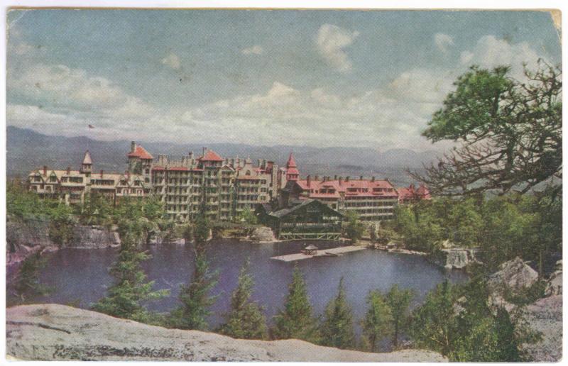 Mohonk Lake, New York to Philadelphia, Pennsylvania 1952 PC, Mountain House