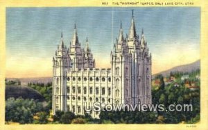 Mormon Temple - Salt Lake City, Utah UT  