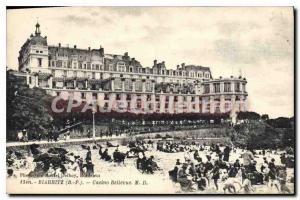 Old Postcard Biarritz Casino Bellevue