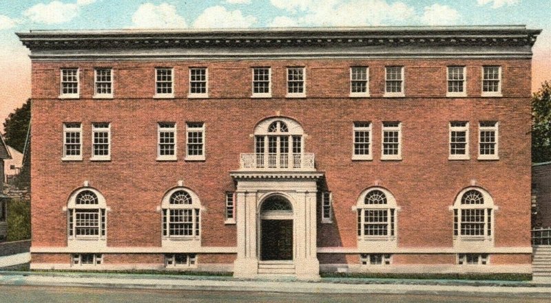 Vintage Postcard 1920's Y.M.C.A Winsted CT Connecticut Pub. Danziger & Berman
