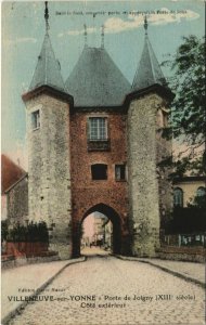 CPA VILLENEUVE-sur-YONNE - porte de JOIGNY (147087)