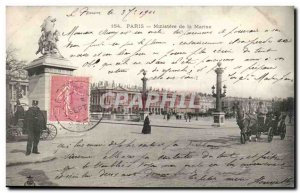 Paris Postcard Old Navy Ministry