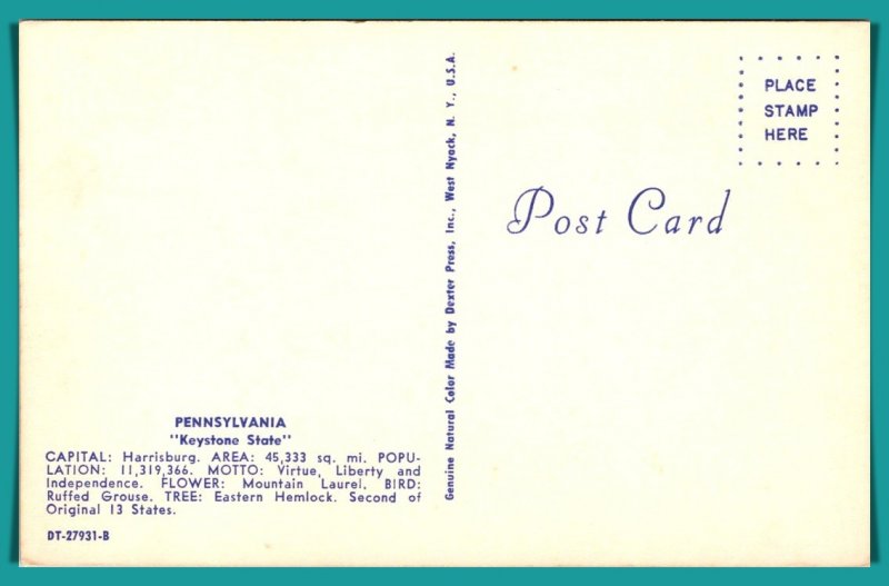 Pennsylvania - Map - Keystone State - [PA-696]