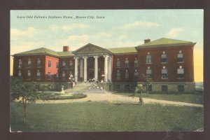 MASON CITY IOWA ODD FELLOWS ORPHANS HOME IOOF VINTAGE POSTCARD 1911