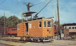 Seashore Trolley Museum Kennebunkport, Maine, USA 1985 very small tear top edge