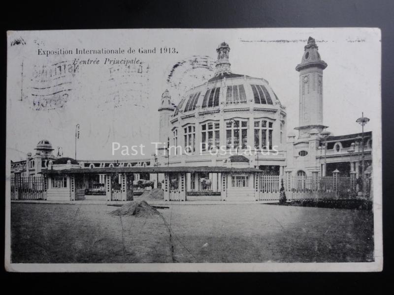 Belgium Ghent - GAND Exposition Internationale De Gand 1913