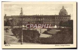 Postcard Old Berlin Schloss Lustgartenseite