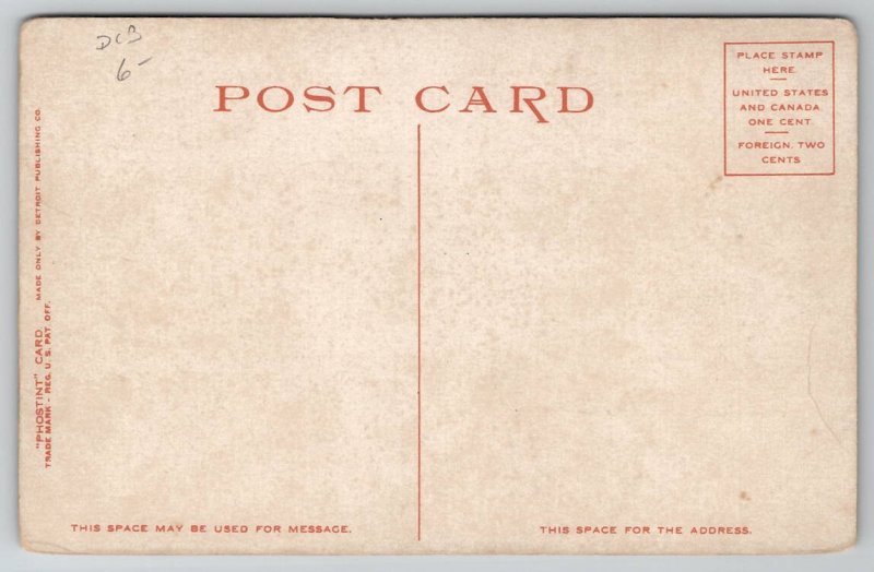 Gardiner MT Montana Showing Entrance To Yellowstone Park Postcard H43