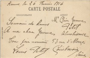 CPA Rennes Le Lycee (1235897)