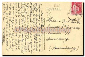 Old Postcard Dole free school Our Lady of Mount Roland Rue Du College From th...