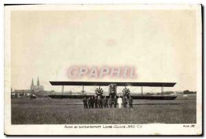 Old Postcard Jet Aviation Aircraft bombing Liore Olivie