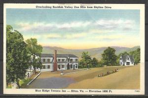 Virginia, Afton - Blue Ridge Terrace Inn - [VA-130]