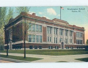 Pre-Chrome SCHOOL SCENE Peoria Illinois IL AH0312