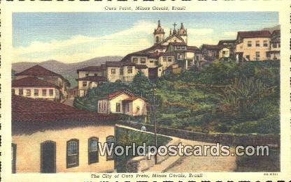 Ouro Preto Minas Gerais Brazil Unused 