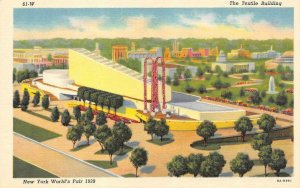 NY, 1939 New York World's Fair AERIAL~TEXTILE BLDG~COURT OF STATES *3* Postcards