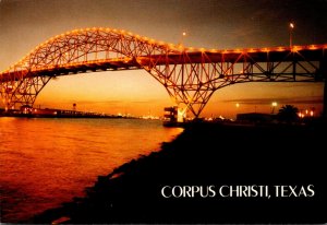 Texas Corpus Christi High Birdge Over Entrance To Harbor