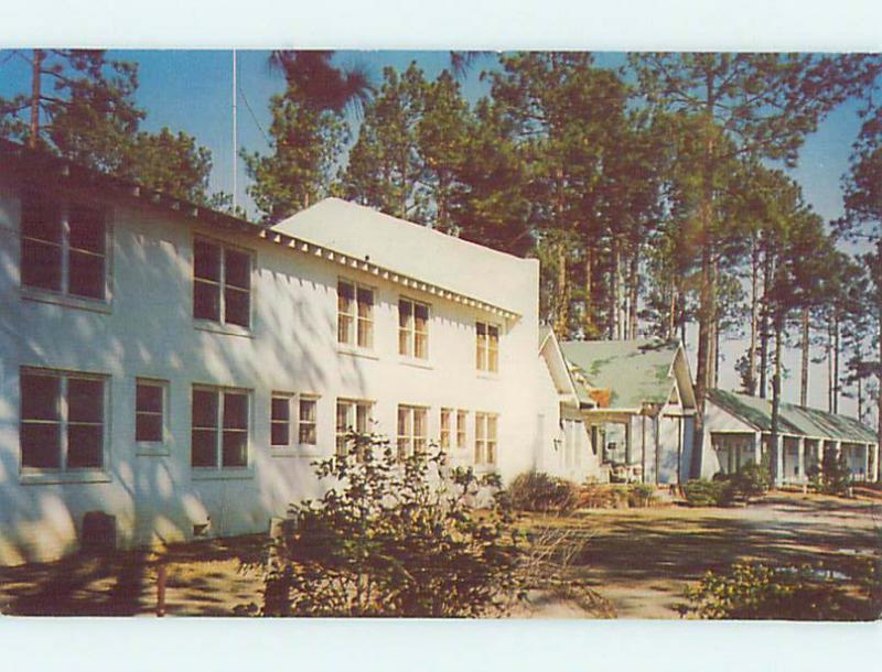 Pine Acres Motor Hotel & Restaurant Motel Laurinburg North Carolina NC n7270