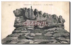 Old Postcard Tregastel (Cotes du Nord) King Gralon