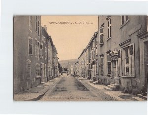 Postcard Rue de la Poterne Pont à Mousson France