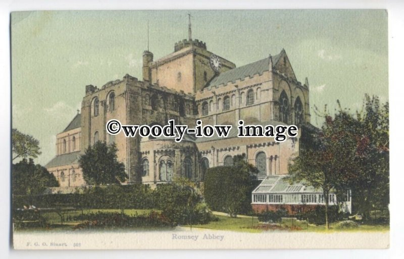 tq0263 - Hants - Romsey Abbey Parish Church - FGO Stuart postcard