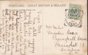Genealogy Postcard - Family History - Miles - Basinghall Street - London  GN159