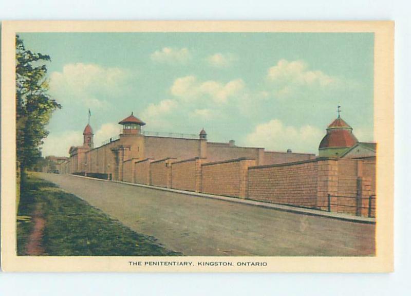 1930's PRISON JAIL SCENE Kingston Ontario ON G4640