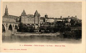 CPA MONTAUBAN - St-Jacques - Le Pont - Hotel de Ville (293309)