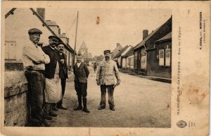 CPA HANGESAINT-en-SANTERRE - Rue de l'Église (515312)