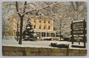 Wakefield Rhode Island~Larchwood Inn~Vintage Postcard