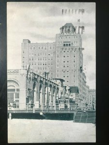 Vintage Postcard 1945 The Senator Ocean End of So. Carolina Ave Atlantic City NJ