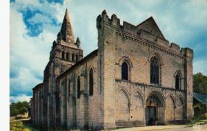 BF15405 l eglise de cunault l anjou  france  front/back image