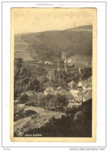 Bird's Eye View Of Esch S/Sure, Luxembourg, 1910-1920s