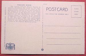 1920's Volcano House Big Island Hawaii Moses Stationery