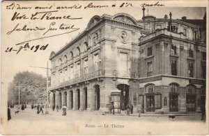 CPA REIMS Le Theatre (991014)