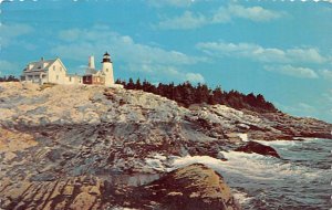 Pemaquid Point Lighthouse New Harbor, Maine USA 1973