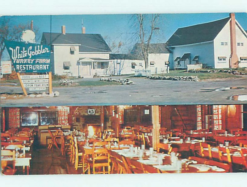 Pre-1980 RESTAURANT SCENE Nashua New Hampshire NH AD9972