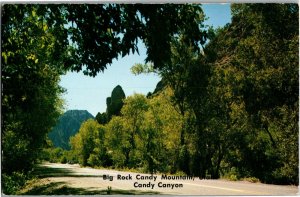 View of Big Rock Candy Mountain UT Candy Canyon Vintage Postcard C35