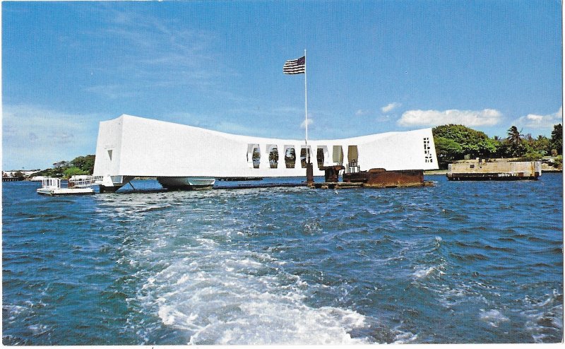 Arizona Memorial at Pearl Harbor Oahu Hawaii