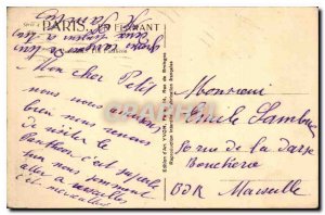 Postcard Old Paris Pantheon