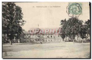 Postcard Old Versailles the Prefecture