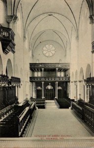 Indiana St Meinard Interior Of Abbey Church